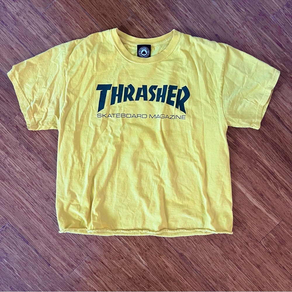 Thrasher Yellow Tee